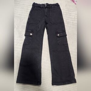 Zara jeans cargo for 8  girl